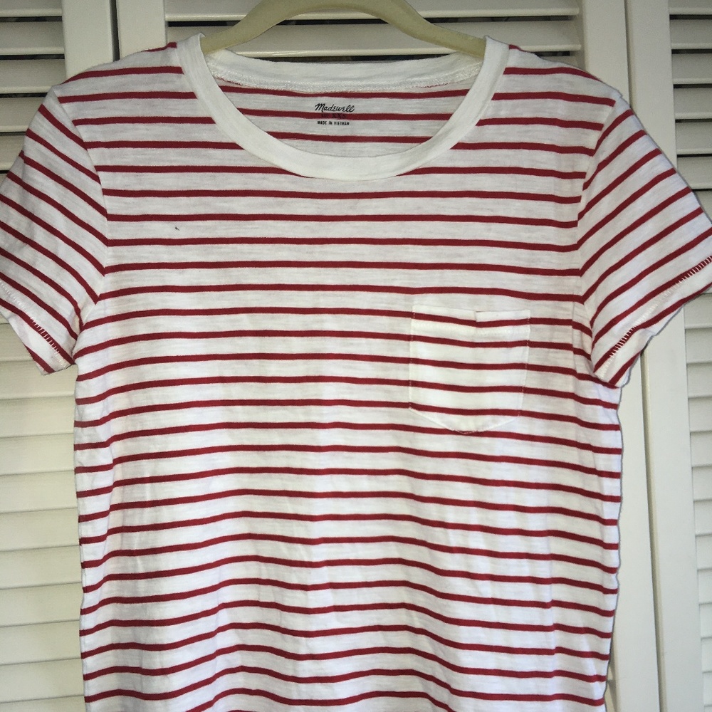 Madewell Striped Pocket Tee